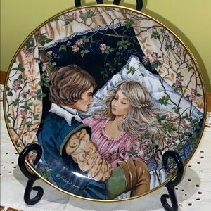Sleeping Beauty Classic Fairy Tales Collector Plate Gerda Neubacher 1/2